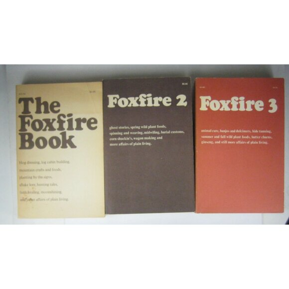 The Foxfire Book Set Of 3 Volumes 1 to 3 Eliot Wigginton - Picture 5 of 16